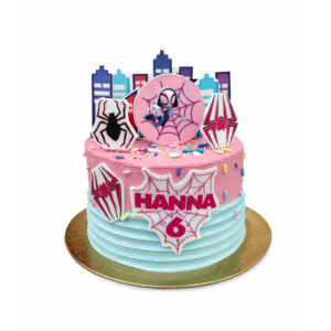 Mayday Parker pókemberes mese torta – SUGAR! Cukrászda