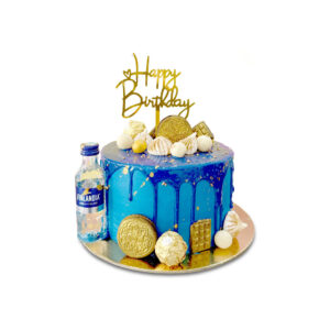 Blue lagoon csurgatott torta – SUGAR! Cukrászda