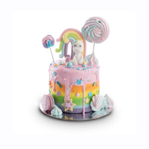 Rainbow Lolly Unicorn torta – SUGAR! Cukrászda