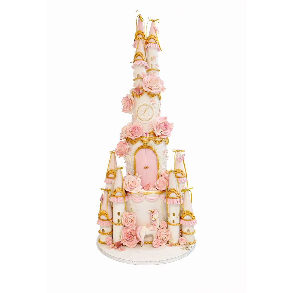 Unicorn kastély torta