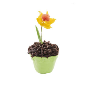 Virágcserép mini torta (kicsi) – SUGAR! Cukrászda